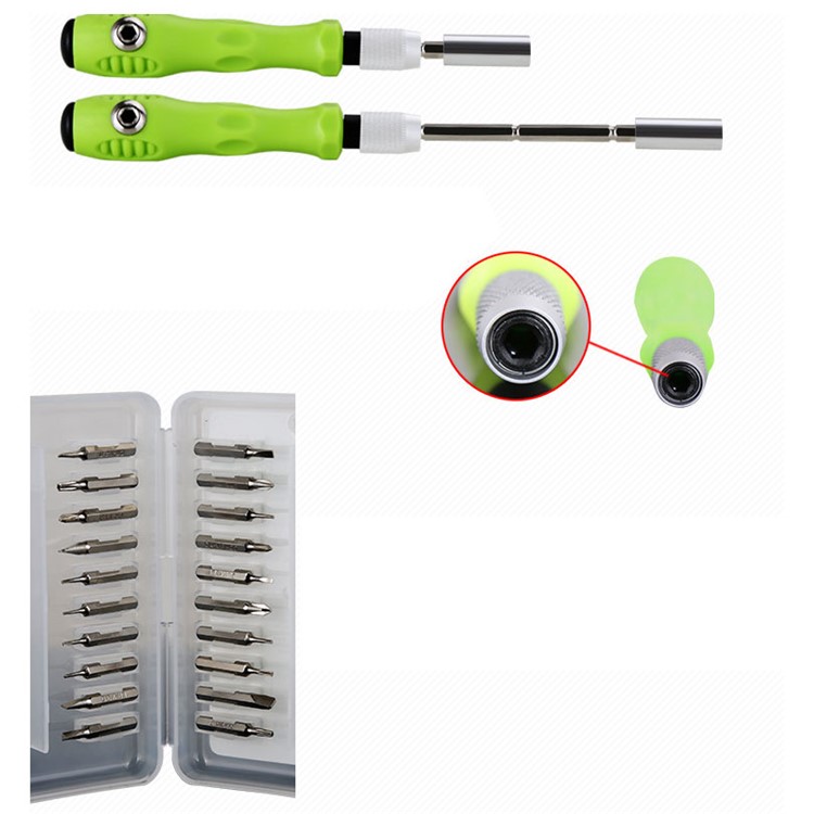 K-T9020 Disassemble Screwdriver Repairing Tool Set with 20 Bits for Mobile Phone-4