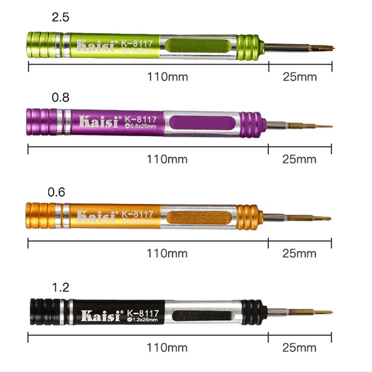 KAISI 7-in-1 Professional Screwdriver Repair Tool Disassemble Set for iPhone 7-5