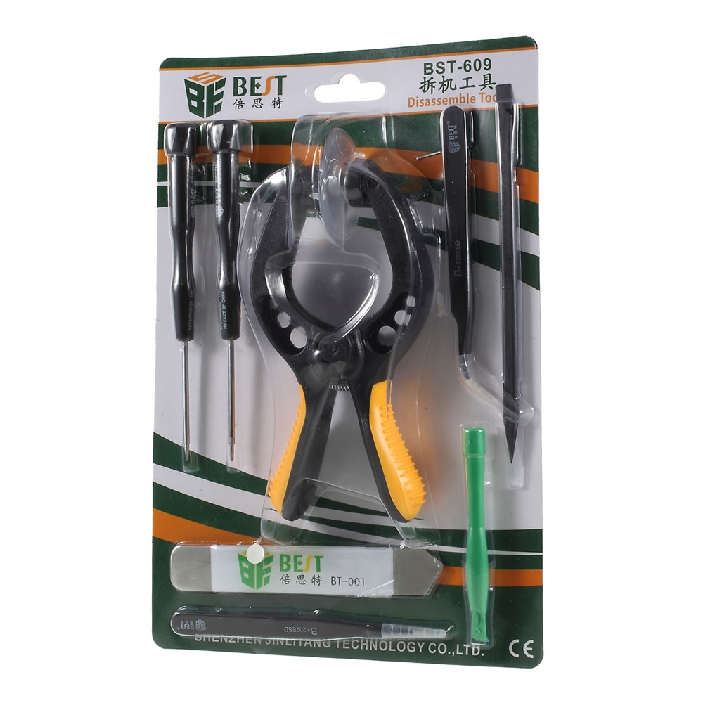 BEST BST-609 8-in-1 Professionelle Handy-Bildschirm-Öffnungs-Tool-Kit-9