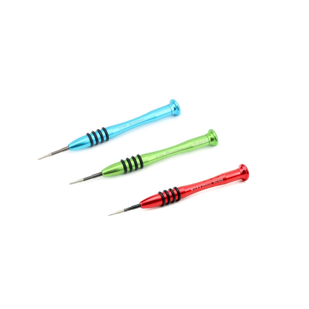 50PCS/Lot JF-8163 7-in-1 Battery Adhesive Sticker Screwdriver Repair Tool Set for iPhone 8/7/6s/6-3