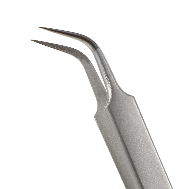 O Tweezer Curvado Extra Longo Do Metal Da Ponta Do Aaa-14w Para O Mainboard Do Telefone Móvel Maintenance-4