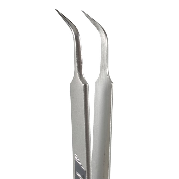 O Tweezer Curvado Extra Longo Do Metal Da Ponta Do Aaa-14w Para O Mainboard Do Telefone Móvel Maintenance-5