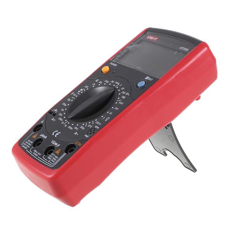 UNI-T UT39A LCD Digital Multimeter AC/DC Voltage Current Resistance Tester with kickstand-3