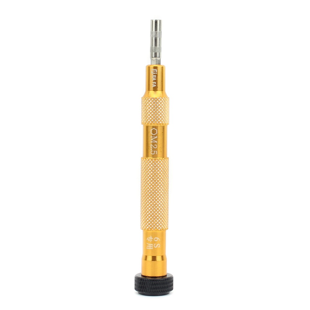 JIAFA JF-617 Metal Anti-skid Screwdriver Handle for Phillips 2.5 - Gold-1