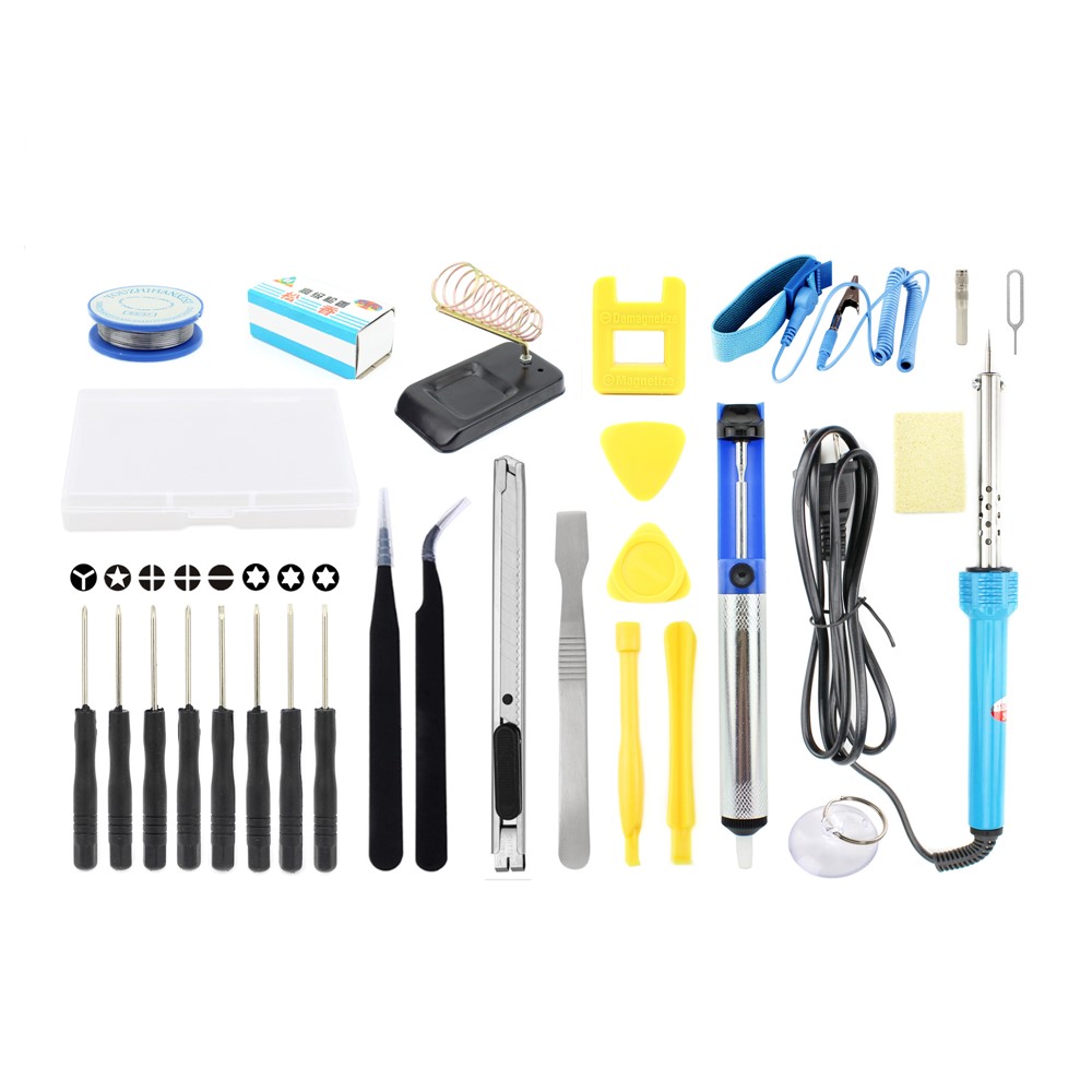JF-8167 27-in-1 Professional Soldering Screwdrivers Tweezers Repair Tool Kit-1