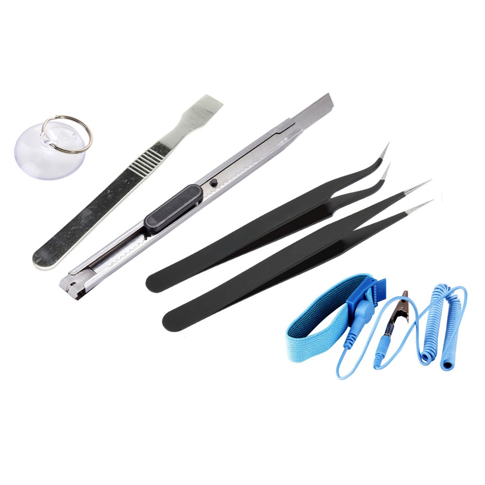 JF-8167 27-in-1 Professional Soldering Screwdrivers Tweezers Repair Tool Kit-5