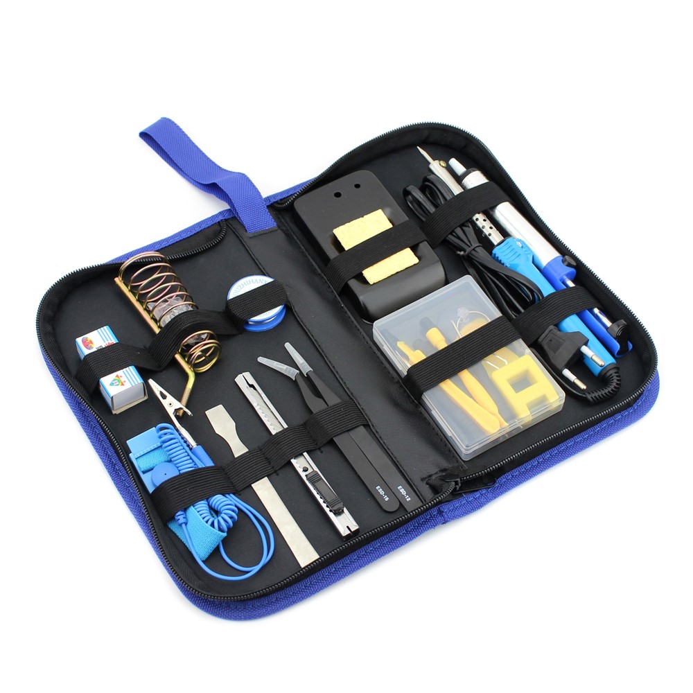 JF-8167 27-in-1 Professional Soldering Screwdrivers Tweezers Repair Tool Kit-6