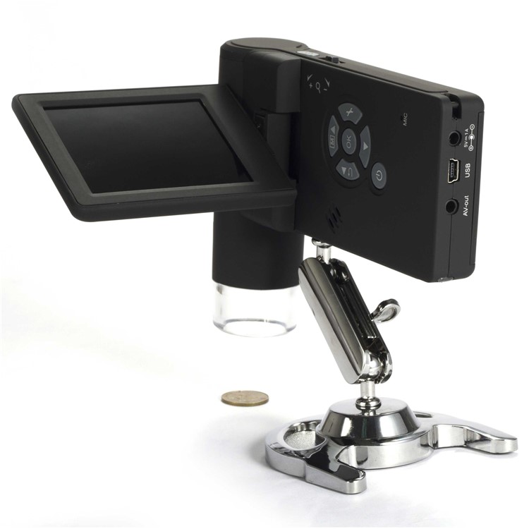 UM039 Mini 5MP 1200x 3-inch LCD Digital Microscope with Measurement Function - US Plug-12