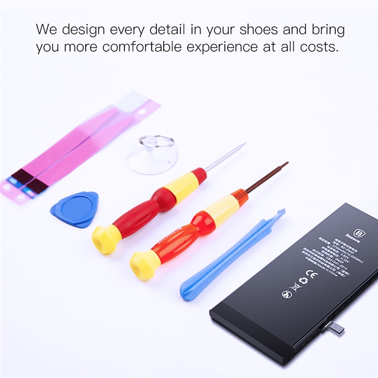 6-in-1 Battery Adhesive Sticker Screwdriver Repair Tool Set for iPhone 6s Plus / 6 Plus-2