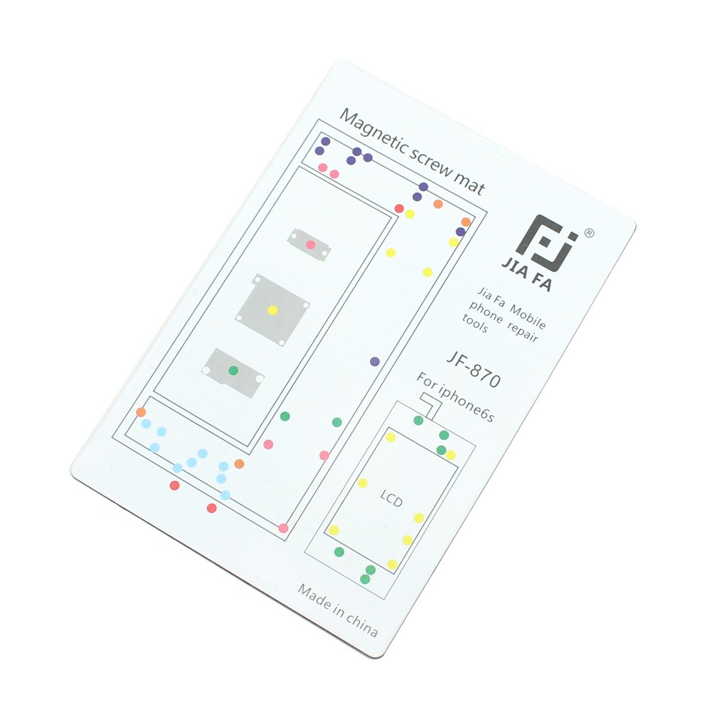 JIAFA JF-870 Magnetic Screw Mat Phone Repair Tool for iPhone 6s 4.7-inch-2