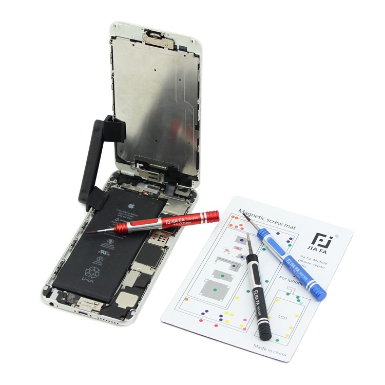JIAFA JF-870 Magnetic Screw Mat Cell Phone Repair Tool for iPhone 6 Plus 5.5-inch-4