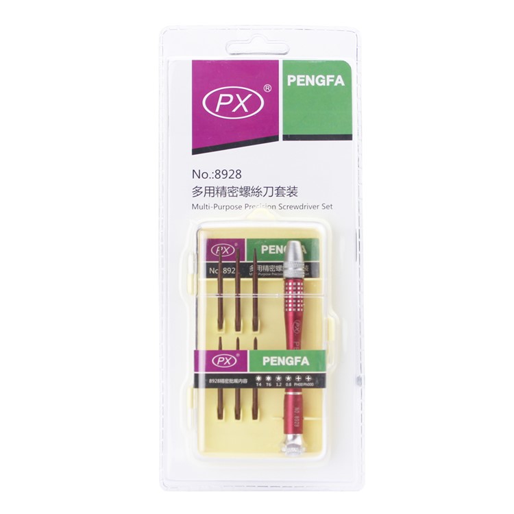 PX-8928 7-in-1 Multi-purpose Precision Screwdriver Set Tool for iPad iPhone MacBook-6