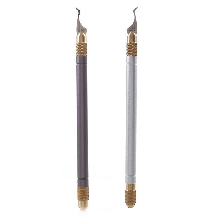 008 Glue Removal Knife Tool with Cold Blade for Phone IC CPU Main Board Repair (Random Color)-1