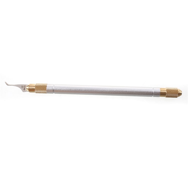 008 Glue Removal Knife Tool with Cold Blade for Phone IC CPU Main Board Repair (Random Color)-12