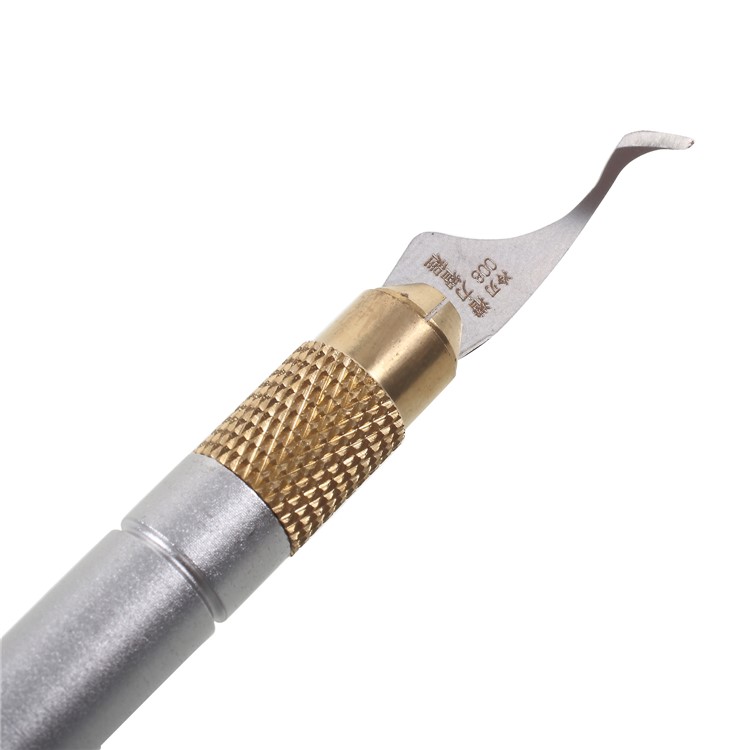 008 Glue Removal Knife Tool with Cold Blade for Phone IC CPU Main Board Repair (Random Color)-13