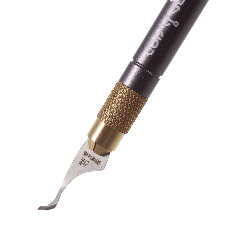 008 Glue Removal Knife Tool with Cold Blade for Phone IC CPU Main Board Repair (Random Color)-5