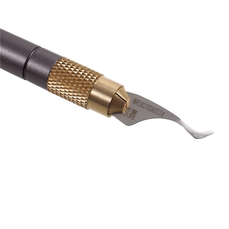 008 Glue Removal Knife Tool with Cold Blade for Phone IC CPU Main Board Repair (Random Color)-6