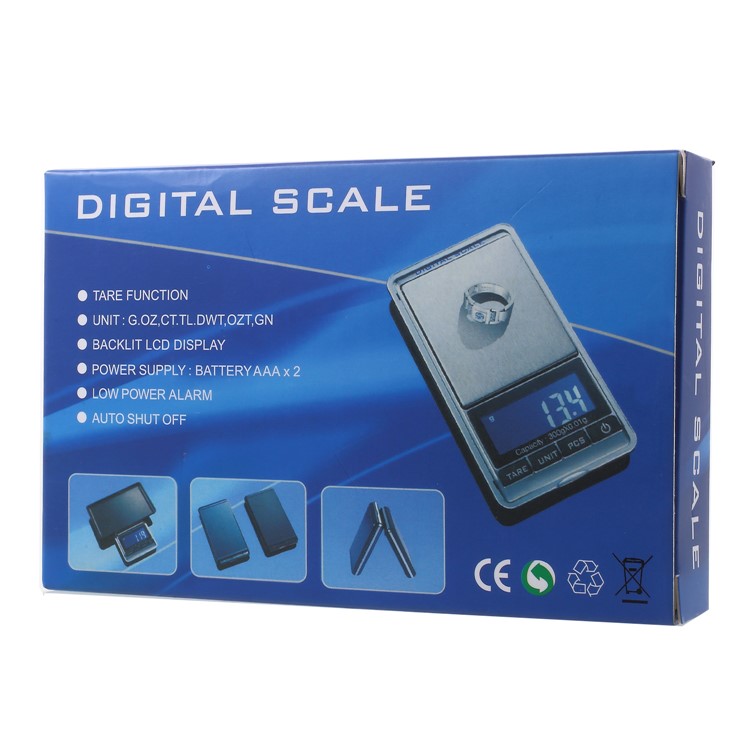 500g/0.01g Weigh Digital Pocket Scale with Back-lit LCD Display-14