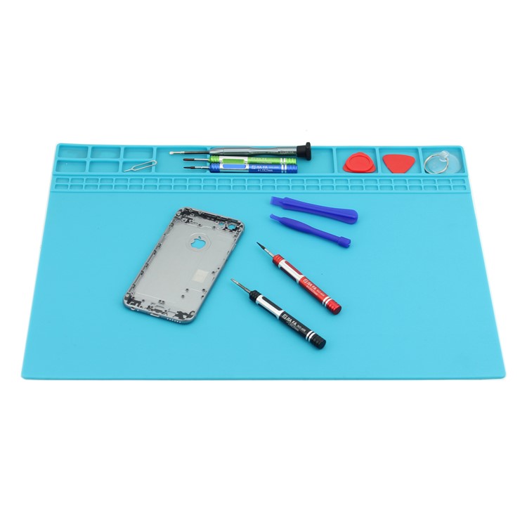 Almofada De Solda Magnética Do Silicone Da Isolação Térmica P8840 Para O Reparo Do Telefone, Tamanho: 400x300x5mm-1