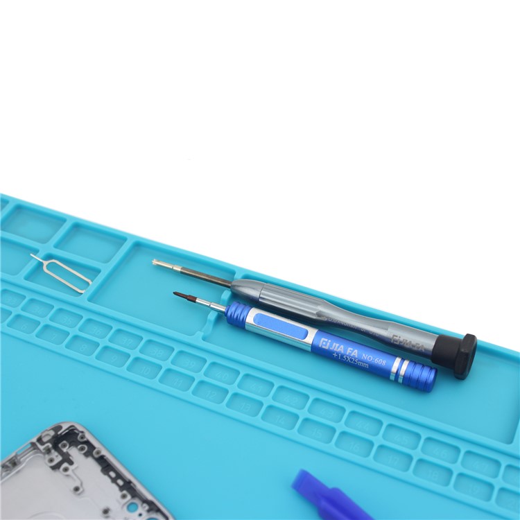 Almofada De Solda Magnética Do Silicone Da Isolação Térmica P8840 Para O Reparo Do Telefone, Tamanho: 400x300x5mm-3