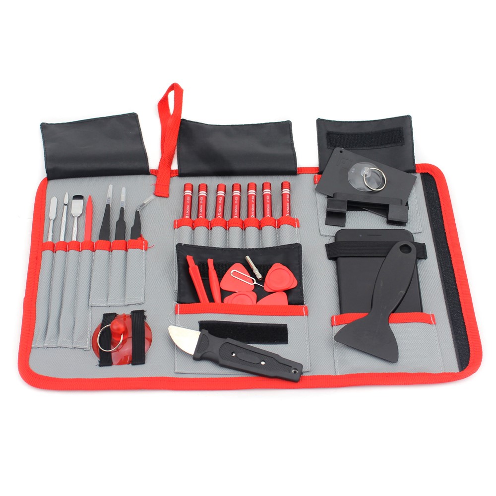 JF-8175 28 in 1 Screwdrivers Repair Opening Pry Tool Kit for MacBook Mobile Phones-8