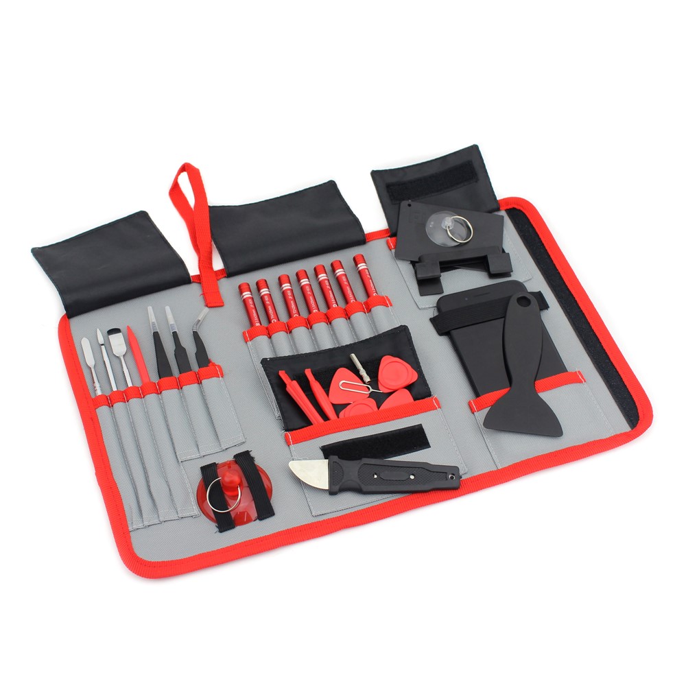 JF-8175 28 in 1 Screwdrivers Repair Opening Pry Tool Kit for MacBook Mobile Phones-9