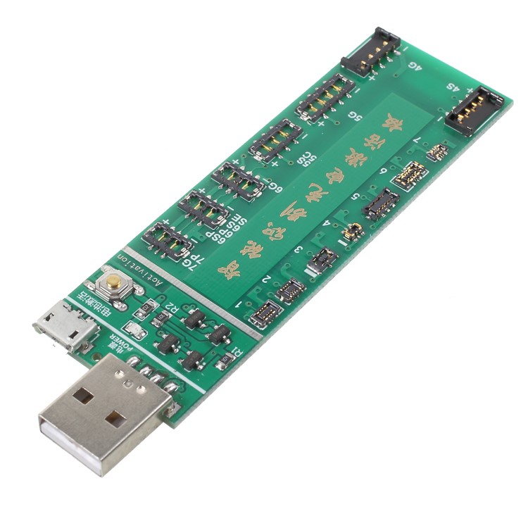 W222 Professional Battery Charging Activation Plate with Micro USB Cable for iPhone Batteries-3