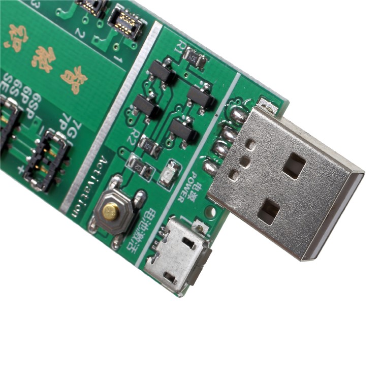 W222 Professional Battery Charging Activation Plate with Micro USB Cable for iPhone Batteries-4