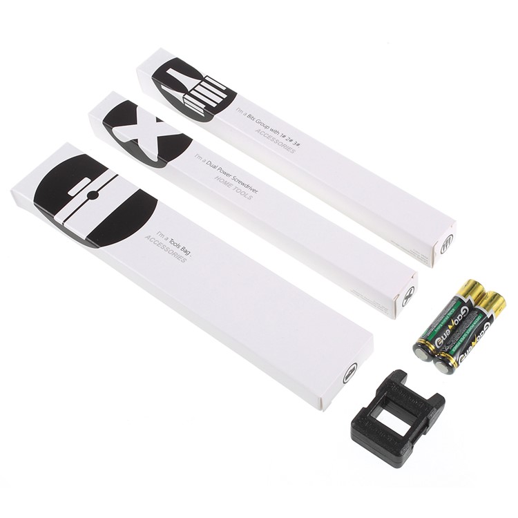 WOWSTICK Mini Electric Precision Dual Power Screwdriver Repair Tools with 18 Bits-1