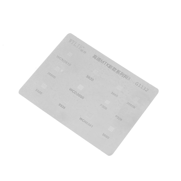 WYLIE G1132 Professional BGA Reballing Stencil Net Repair Tool-2