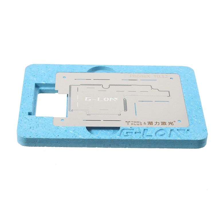 G-LON Locating Steel Net Magnetic Solder Tin Platform for iPhone X Motherboard and Connector BGA-2