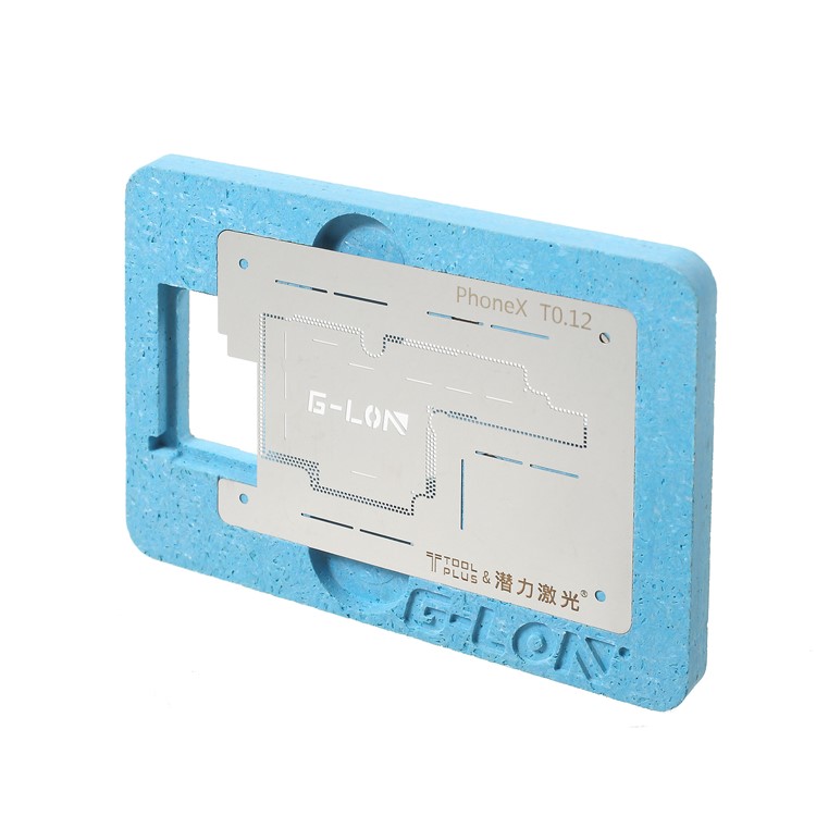 G-LON Locating Steel Net Magnetic Solder Tin Platform for iPhone X Motherboard and Connector BGA-3