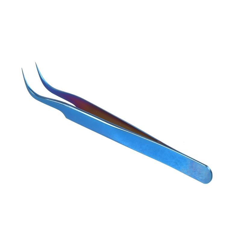 Pointe Recourbée - VETUS MCS-15 Pincettes Professionnelles En Acier Inoxydable De Haute Précision-4