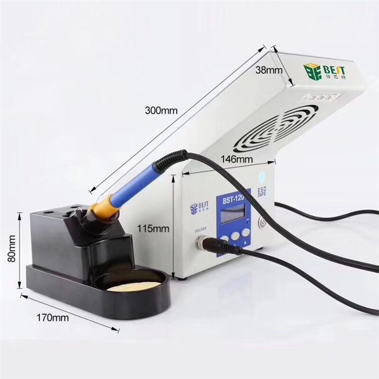 BEST BST-120 Soldering Station with Air Absorber - 110V-3