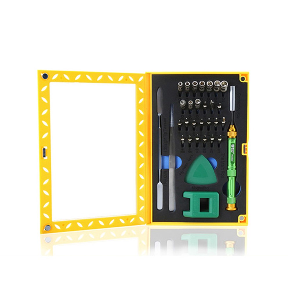 Meilleur Tournevis Multi-fonction du BST-8929 Ensemble de Tournevis à Haute Précision Avec Des Pincettes à Magnétiseur Spudger-5