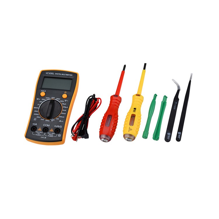 BEST BST-113 16Pcs Household Multi-functional Tools Kit Repair Solder Multimeter-4