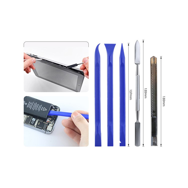 BST-118 67-em-1 Conjuntos De Ferramentas Manuais Para Iphone / Xiaomi Telefones Inteligentes Reparação De Ferramentas Kit Saco-3