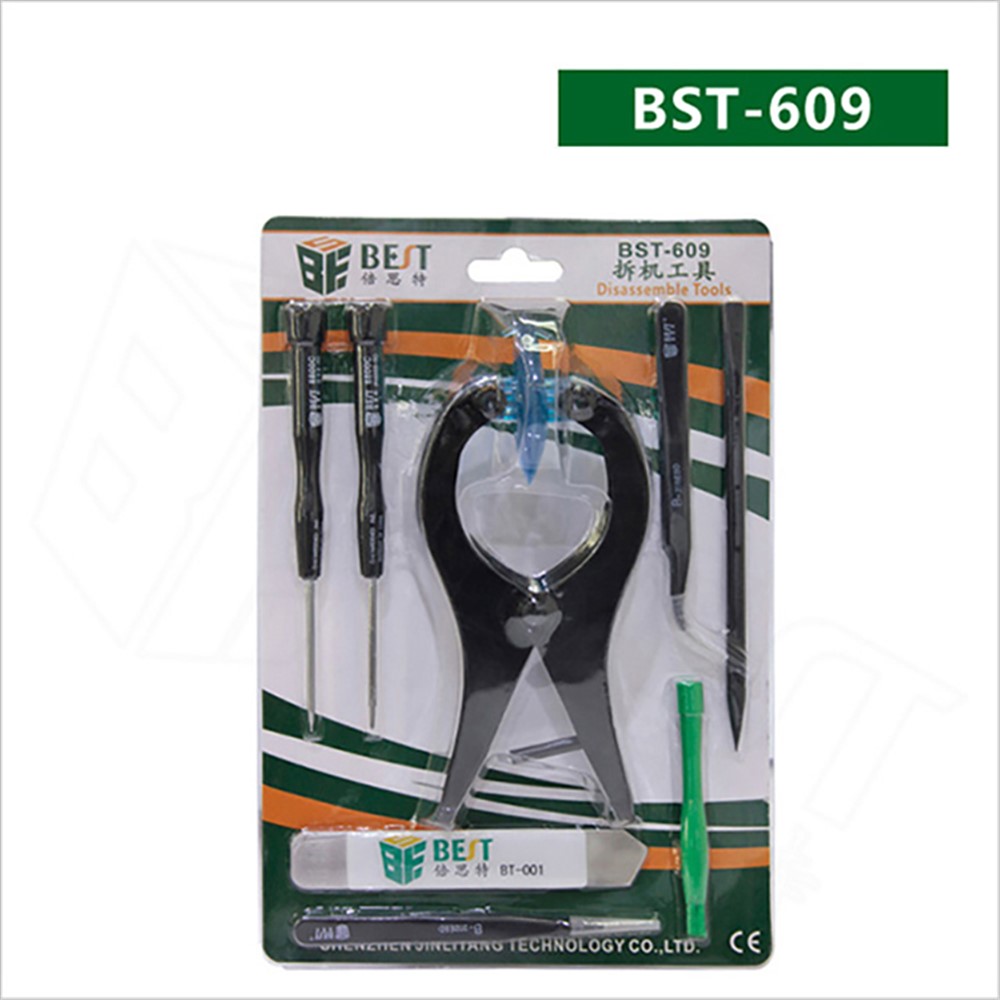 BEST BST-609 8 in 1 Multi-function Phone Disassemble Opening Maintenance Tool Set-12
