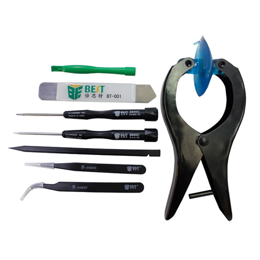 BEST BST-609 8 in 1 Multi-function Phone Disassemble Opening Maintenance Tool Set-2