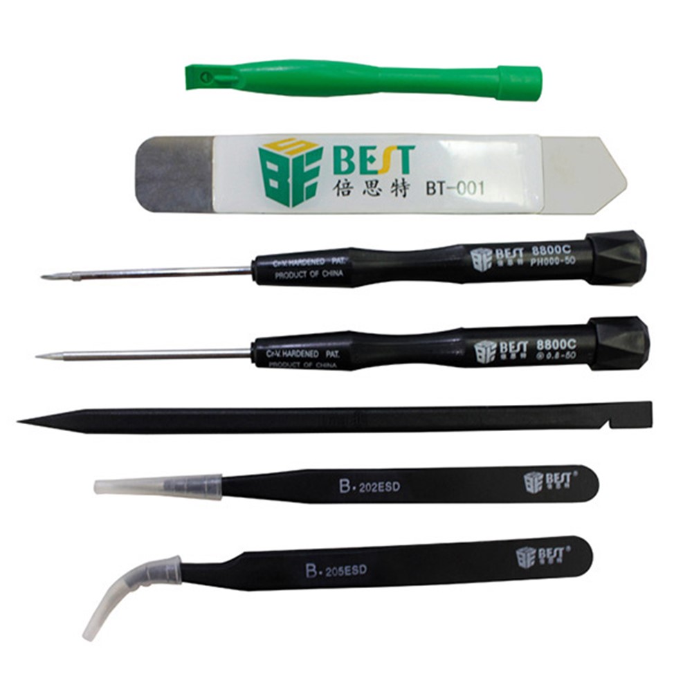 BEST BST-609 8 in 1 Multi-function Phone Disassemble Opening Maintenance Tool Set-3