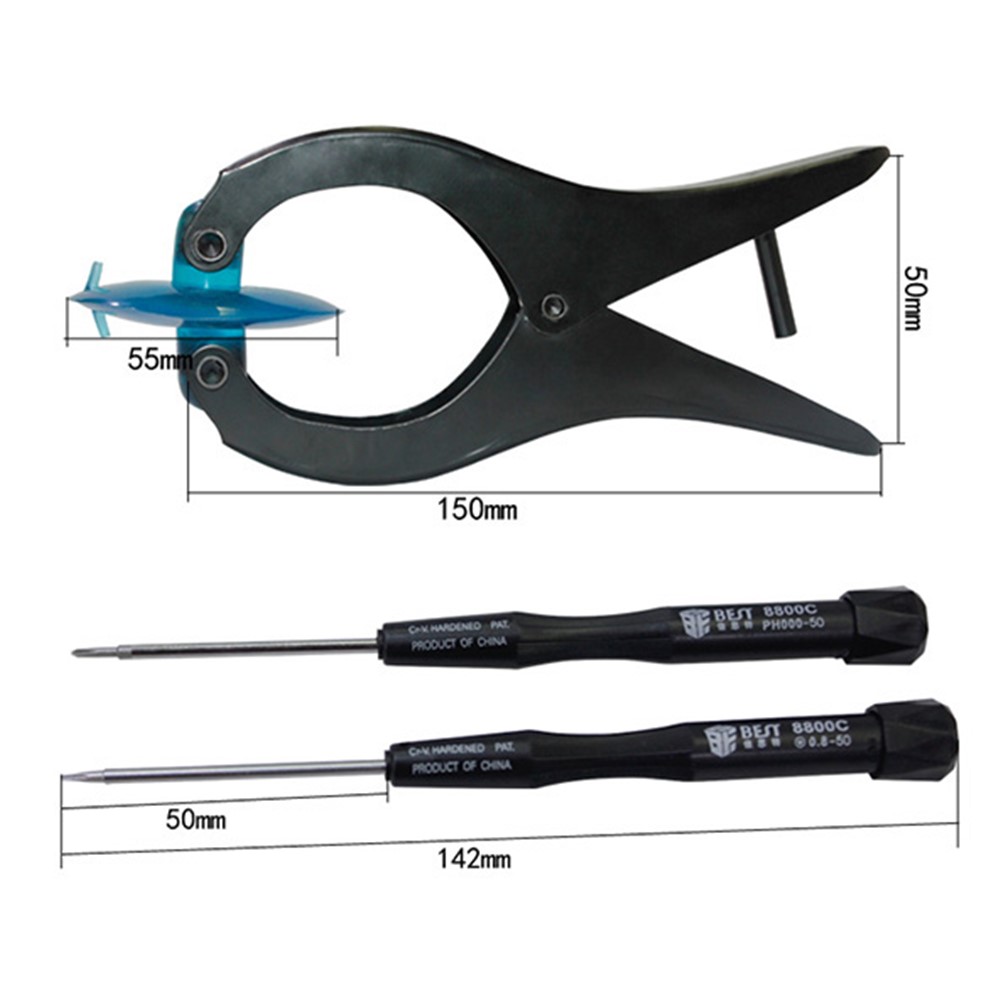 BEST BST-609 8 in 1 Multi-function Phone Disassemble Opening Maintenance Tool Set-4