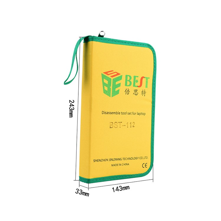 BEST BST-112 22Pcs Cell Phone Repair Kit Opening Pry Tool Set-11