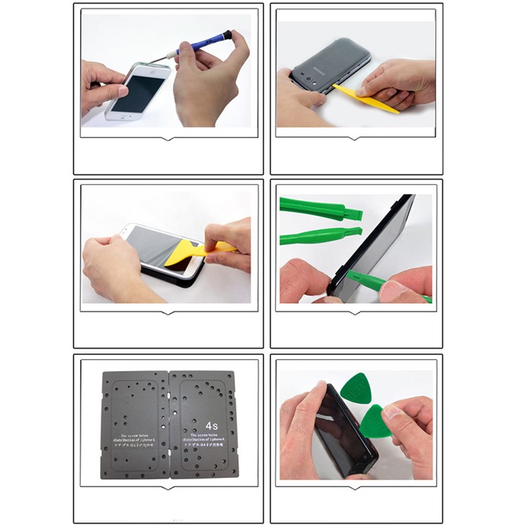 BEST BST-603 10 in 1 Professional Opening Repairing Tool Screwdrivers Set-12