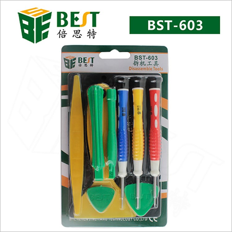 BEST BST-603 10 in 1 Professional Opening Repairing Tool Screwdrivers Set-14