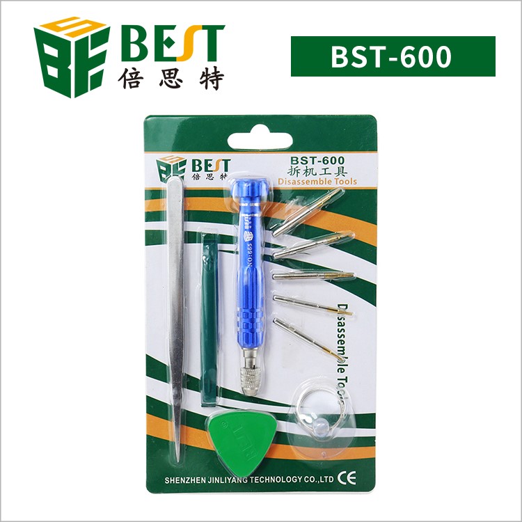 BEST BST-600 10-in-1 Screwdriver Disassemble Tool Set for Mobile Phone-5