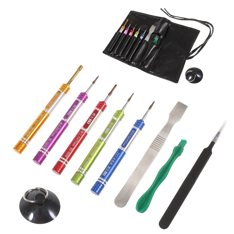 9-In-1 Screwdrivers Set Disassembling Repair Opening Tools Kit for iPhone 7