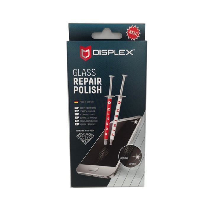 DISPLEX Smartphone Bildschirm Auto Windschutzscheibe Uhren Bildschirm Kratzerentferner Glas Reparatur Politur-6