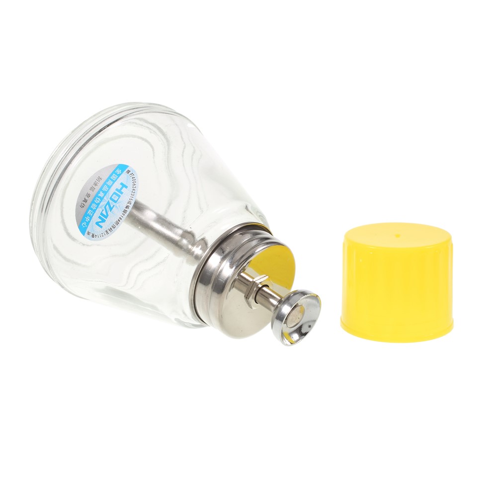 Cone Shape Alcohol Dispenser Glass Conical Pump Bottle 150ml for Mobile Phone Repair Cleaner-4