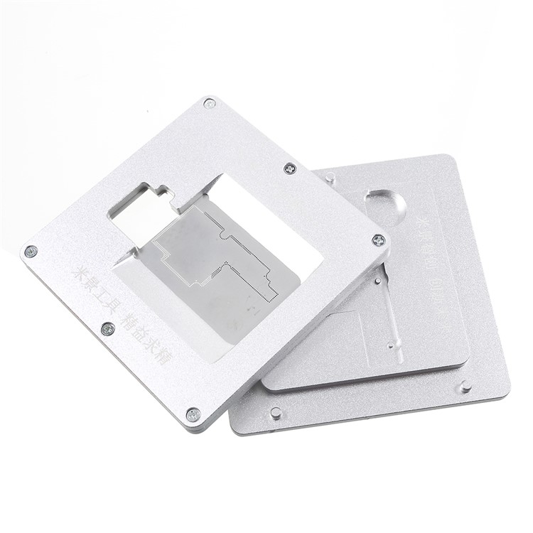 MIJING Tin-plated Stencil Fixed Platform BGA Reballing Motherboard Fixture Tool for iPhone X-4