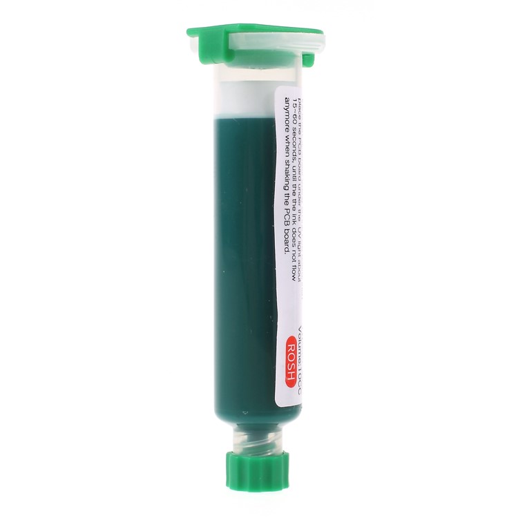 UV Curing Solder Green Mask Ink PCB Curable Great Mast Welding Flex for PCB BGA Repair-1